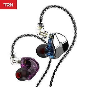 TRN ST1 In Ear Earphone 1BA 1DD Hybrid Metal IEM DJ HIFI Monitor Running Sport Earphone Earplug Headset TRN V90 V80 BA5 V30 IM1