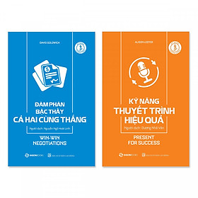 Combo 2 cuốn: Kỹ Năng Thuyết Trình Hiệu Quả, Đàm Phán Bậc Thầy Cả Hai Cùng Thắng 