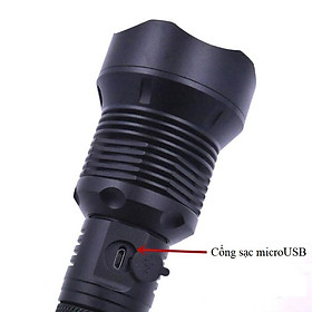 Mua Đèn Pin Siêu Sáng Thân Kim Loại Siêu Cứng Độ Chiếu Sáng Xa XHP70
