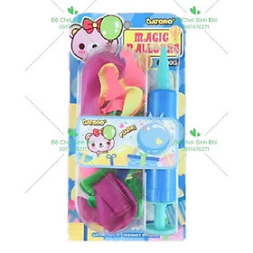 Vĩ bong bóng và ống bơm