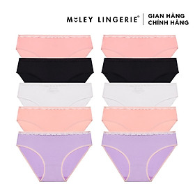 Combo 10 Quần Lót Nữ Thun Lạnh Trơn Comfort Miley Lingerie BMS - Giao màu ngẫu nhiên Combo 10 Quần Lót Nữ Thun Lạnh Trơn Comfort Miley Lingerie Bms - Giao Màu Ngẫu Nhiên