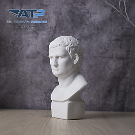 Mua Tượng Hy Lạp Marcus Agrippa 15cm phong cách retro vintage cổ điển trang trí nhà cửa showroom hồ thủy sinh  tiểu cảnh