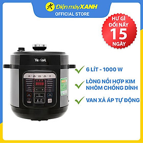 Mua Nồi áp suất điện Tefal CY601868 6 lít - Hàng chính hãng