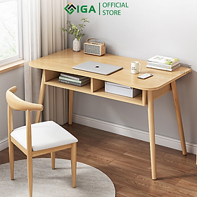 Mua Bàn Làm Việc  Bàn Học Có Ngăn Để Đồ Tiện Dụng Phong Cách Bắc Âu Thương Hiệu IGA - GP185