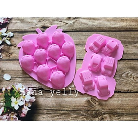 Mua Khuôn rau câu silicon 4D Ô tô Mã H1D0KS