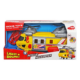 Đồ Chơi Trực Thăng Cứu Hộ Lớn Dickie Toys Rescue Helicopter (30 cm)