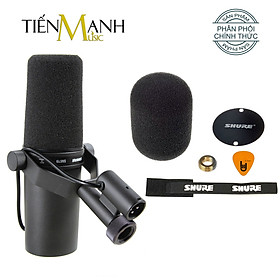 Mic Shure SM7B Micro Thu Âm Phòng Thu Studio Microphone Biểu Diễn Chuyên Nghiệp Hàng Chính Hãng USA - Kèm Móng Gẩy DreamMaker