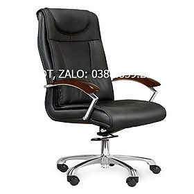 Ghế Văn Phòng Dành Cho Sếp PVC Cao Cấp, Lưng Cao AZP-224A - Hàng Nhập Khẩu 100%
