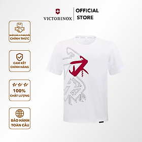 Áo thun Victorinox Brand Collection Tinker Graphic Tee - White - Size