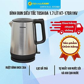 Mua Bình đun siêu tốc Toshiba 1.7 lít KT-17DR1NV - Hàng Chính Hãng
