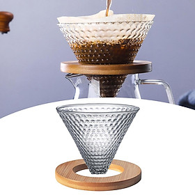 Pour Over Coffee Dripper Coffee Filter Cone  1-2 Cup