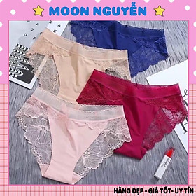 Quần lót nữ su đúc pha ren hoa sexy siêu đẹp mã 8423