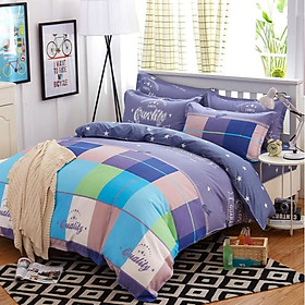 Bộ chăn ga gối Cotton cao cấp 1m6x2m DQK158