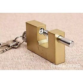 Mua Ổ Khóa Cầu Ngang  Công Nghệ Nhật Bản Chịu Lực Chống Cưa Cắt 80MM Kèm 4 Chìa Cao Cấp