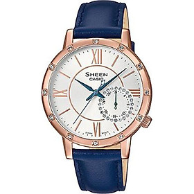 Đồng Hồ Nữ Dây Da Casio Sheen SHE-3046GLP-7CUDF