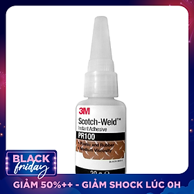 Keo Siêu Dính 3M Pr100 - Scotch-Weld™ Plastic & Rubber Instant Adhesive PR100 (20g)