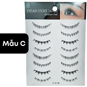 Miếng Dán Xăm Lông Mi Dưới 3D Tự Nhiên, Hình Xăm Tạm Thời Mi Giả Trang Điểm Makeup Đi Tiệc Party Lễ Hội Legaxi