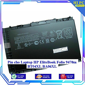 Pin cho Laptop HP EliteBook Folio 9470m BT04XL BA06XL - Hàng Nhập Khẩu 