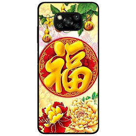 Hình ảnh Ốp lưng dành cho Xiaomi Poco X3 mẫu Hồ Lô Vàng