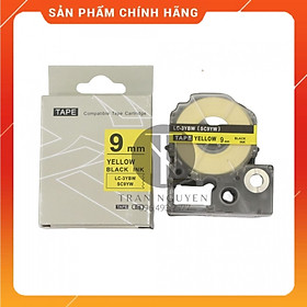 Mua Nhãn in Tepra SC9YW (LC-3YBW) - Chữ đen nền vàng 9mm x 8m - Hàng nhập khẩu