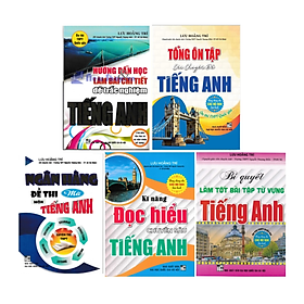 Combo Sách Luyện Thi THPT Quốc Gia Môn Tiếng Anh Của Lưu Hoằng Trí_HA