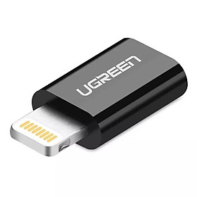 Mua Ugreen 20746 Màu Đen Đầu đổi dành cho iphone dương sang MicroUSB âm US164 - Hàng chính hãng