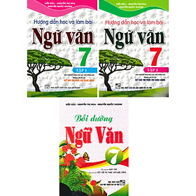 Hình ảnh Sách tham khảo- Combo Hướng Dẫn Học Và Làm Bài Ngữ Văn 7 + Bồi Dưỡng Ngữ Văn 7 (Bám Sát SGK Kết Nối Tri Thức Với Cuộc Sống) (Bộ 3 Cuốn)_HA