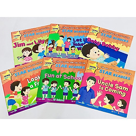 Sách – Tập Đọc Tiếng Anh Cho Trẻ Em – Star Readers (Bộ 6 Cuốn)