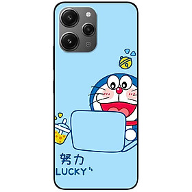 Ốp lưng cho Xiaomi Redmi 12 4G - Redmi Note 12 4G - Redmi Note 12 Pro 4G - 12 Pro 5G - Mèo Lucky - Hàng Chính Hãng