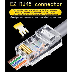 Mua Đầu bấm Ethernet RJ45 loại xịn ( xuyên thấu dây và hạt mạng )