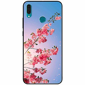 Ốp lưng dành cho Huawei Y9 2019 mẫu Hoa Đào Rơi