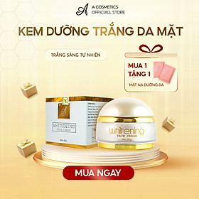 Kem Face Pháp Acosmetics - Kem dưỡng trắng da mặt - 20g - Giúp ngăn ngừa mụn, thâm nám tàn nhang,Hiệu quả chỉ sau 1 tuần