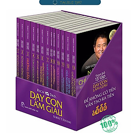 Combo Dạy Con Làm Giàu Trọn Bộ 13 Tập Tái Bản - Boxset