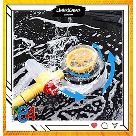 Mua DỤNG CỤ RỬA XE ÔTÔ TỰ XOAY 360 ĐỘ - Vòi Cọ Cây Rửa Xe Hơi Kết Hợp Bàn Chải Tự Động  Xoay Tròn 360  Tự Tạo Bọt