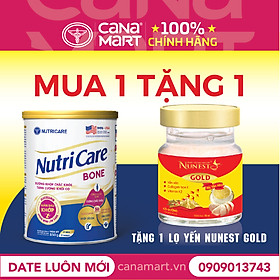 Sữa bột Nutricare Bone phòng chống loãng xương sụn khớp cho người lớn tuổi (900g)