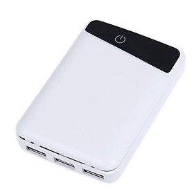 5V 1A 3 cổng USB Power Bank Case Kit DIY 3x Bộ sạc pin 18650 Hộp bên ngoài cho điện thoại di động 4 màu