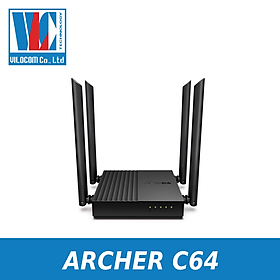 Mua Router WiFi AC1200 Gigabit MU-MIMO Archer C64 - Hàng Chính Hãng