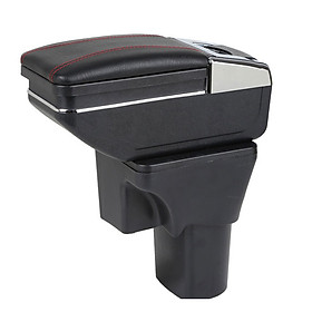 Hộp tỳ tay ô tô, xe hơi dùng cho xe Hyundai Accent 2011-2015 và Hyundai Verna cao cấp JD-ZXV, giảm thiểu tình trạng đau mỏi vai, tay do để tay quá lâu trên bánh lái,được trang bị tính năng đựng đồ, sạc pin điện thoại hữu ích