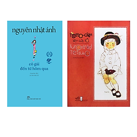 Hình ảnh Combo 2 truyện Cực Hay Cho Bé: Cô Gái Đến Từ Hôm Qua+Totto - Chan Bên Cửa Sổ/ Tặng Bookmark Happy Life 