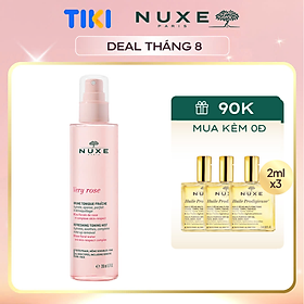 Xịt khoáng dưỡng ẩm Nuxe Very Rose 200ml