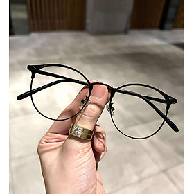 Kính Mắt tròn bầu kim loại cao cấp cho nam nữ