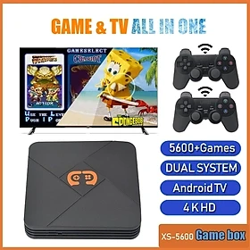 Máy chơi game điện tử gamer 4 nút hdmi - Máy trò chơi điện tử 4K HDR android TV chạy game 8bit - 64 bit - Hỗ trợ 4 tay cầm - Hỗ trợ kết nối LAN - 20 ngôn ngữ khác nhau Hệ thống Android 7.1, hỗ trợ KODI, hỗ trợ kết nối màn hình