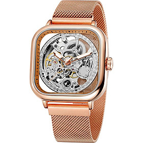 FORSINING 291 Mechanical Men Watch 3ATM Waterproof Luxury Business Luminous Male Watch Skeleton Wristwatch for Men with