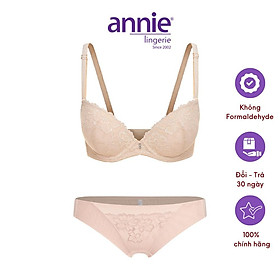 Bộ đồ lót Nữ Annie 8125 Đồng Bộ Chất Liệu Cao Cấp, Thấm Hút, Thoáng Khí Và Đàn Hồi Cực Tốt