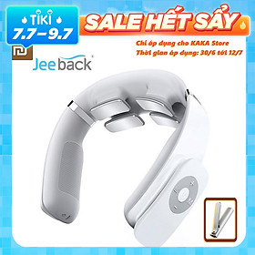 Xiaomi Youpin Jeeback G3 Máy mát xa cổ không dây bằng điện TENS Xung giảm đau cổ 4 đầu Máy rung làm nóng Dụng cụ mát xa cổ tử cung