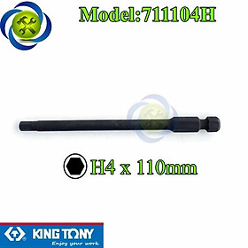 Mua Mũi lục giác 4mm dài 110mm Kingtony 711104H