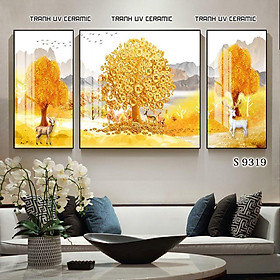 Tranh treo tường Hiện đại/Gỗ MDF Hàn Quốc chống ẩm mốc, mối mọt