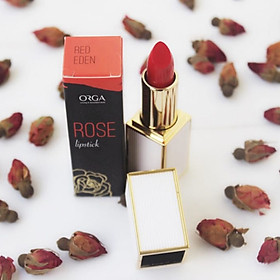 Son organic ROSE LIPSTICK- Đem đến cho bạn làn môi tươi tắn, rạng rỡ màu sắc như những đóa hoa hồng. Giữ được độ bền màu rất lâu trên môi