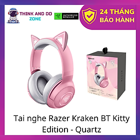 Tai Nghe Bluetooth Razer Kraken BT Kitty Edition -Hồng(Quartz)RZ04-03520100-R3M1_Hàng chính hãng