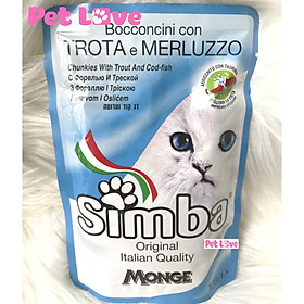 Pate Simba dinh dưỡng cao cấp cho chó mèo (Monge, Ý)